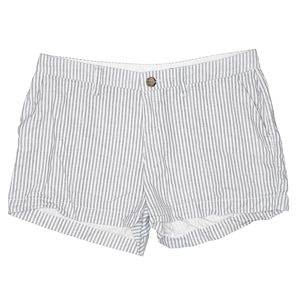 Old Navy Striped Chino Shorts Pinstripe 2 Blue